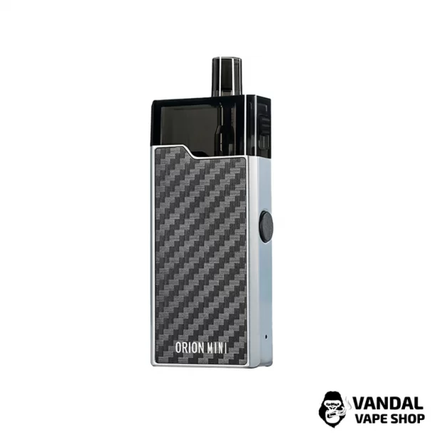 Pod-система Lost Vape Orion Mini Pod Kit 800 мАг у кольорі срібного вуглецевого волокна