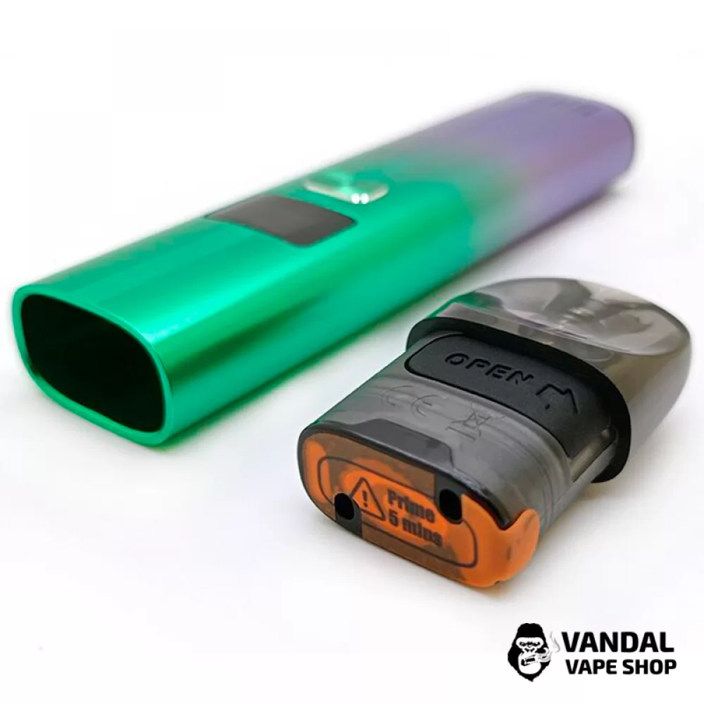 Pod-система Lost Vape Ursa Nano Pro у градієнтному зелено-рожевому кольорі