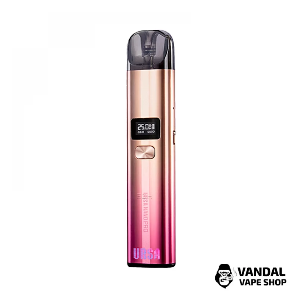 Pod-система Lost Vape Ursa Nano Pro у градієнтному рожевому кольорі