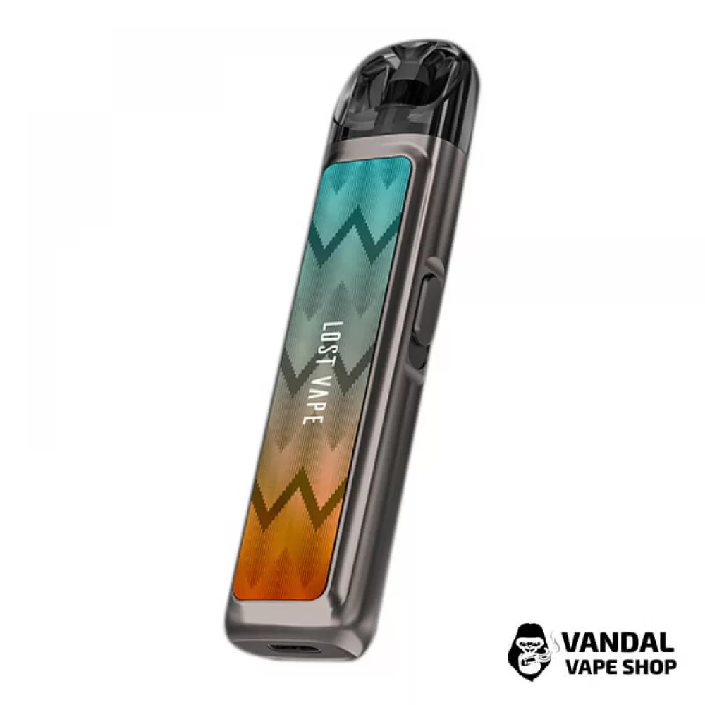 Pod-система Lost Vape Ursa Nano Pod Kit 800 мАг в бірюзово-помаранчевому градієнті