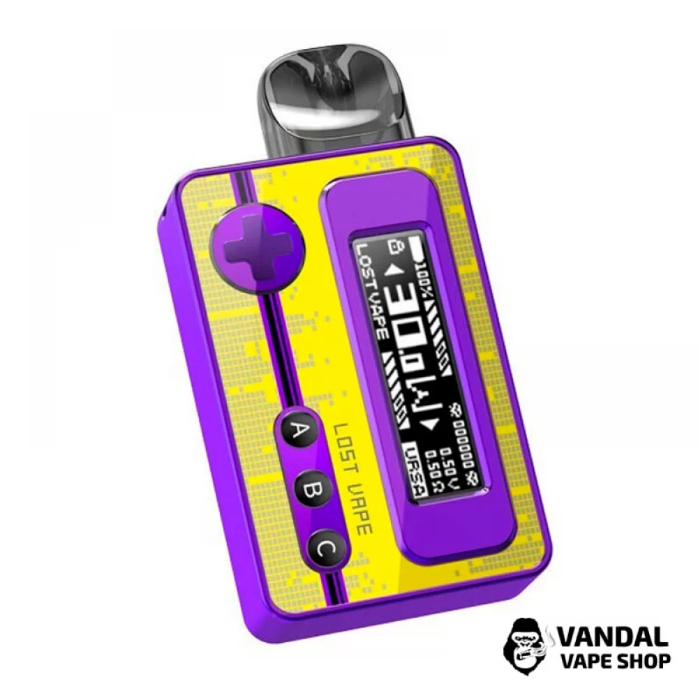 Оригінальна Pod-система Lost Vape Ursa Pocket Pod у жовто-фіолетовому кольорі
