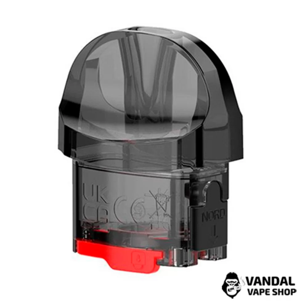 Сменный картридж без испарителя Smok Nord PRO Empty Pod 3.3 мл для испарителей Nord 1 и Nord Pro Сменный картридж без испарителя Smok Nord PRO Empty Pod 3.3 мл для испарителей Nord 1 и Nord Pro