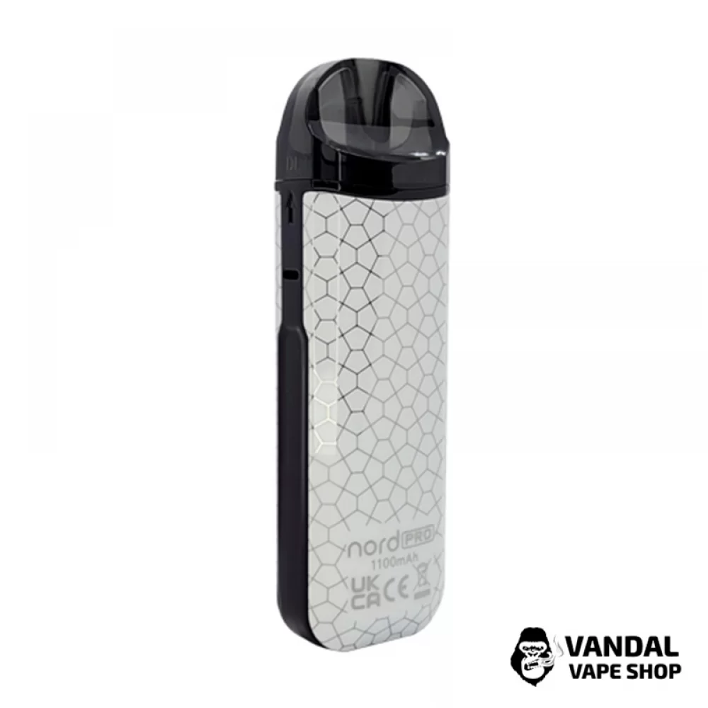 Оригинальная Pod-система Smok Nord PRO Pod Kit в серебристо-чёрном градиенте "Armor"