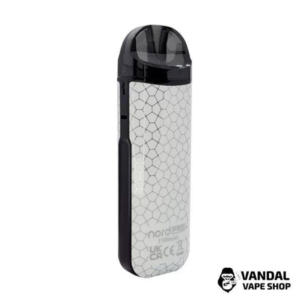 Оригінальна Pod-система Smok Nord PRO Pod Kit в срібно-чорному градієнті "Armor"