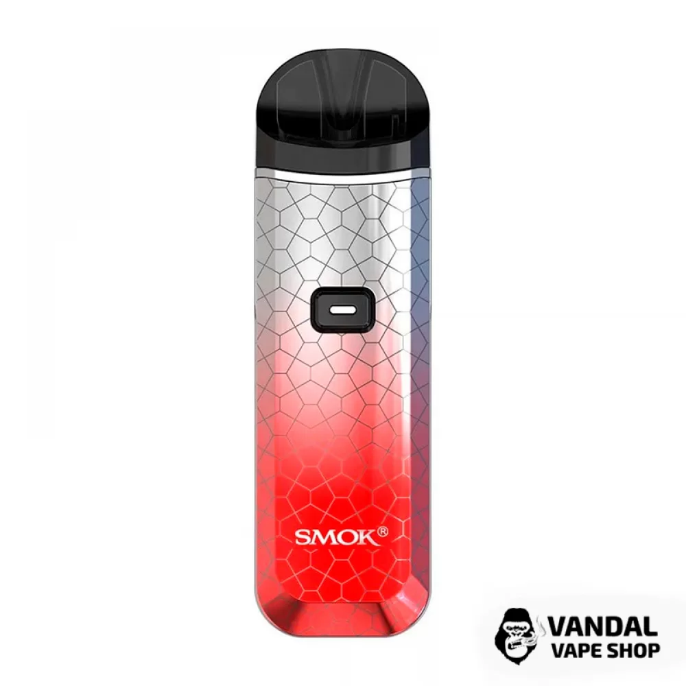 Оригінальна Pod-система Smok Nord PRO Pod Kit в срібно-червоному градієнті "Armor"