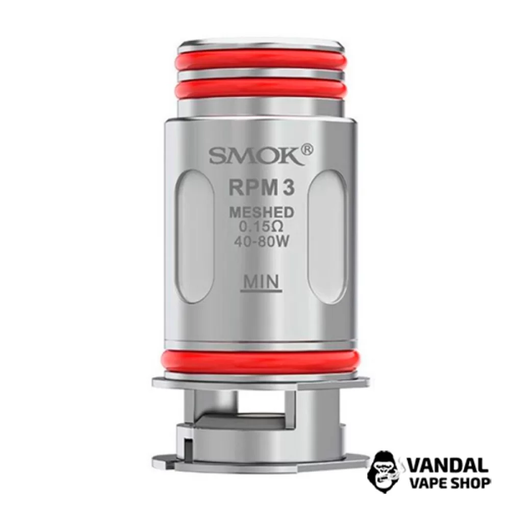 Сменный испаритель Smok Nord 5 RPM3 Meshed сопротивлением 0.15 Ом Сменный испаритель Smok Nord 5 RPM3 Meshed сопротивлением 0.15 Ом