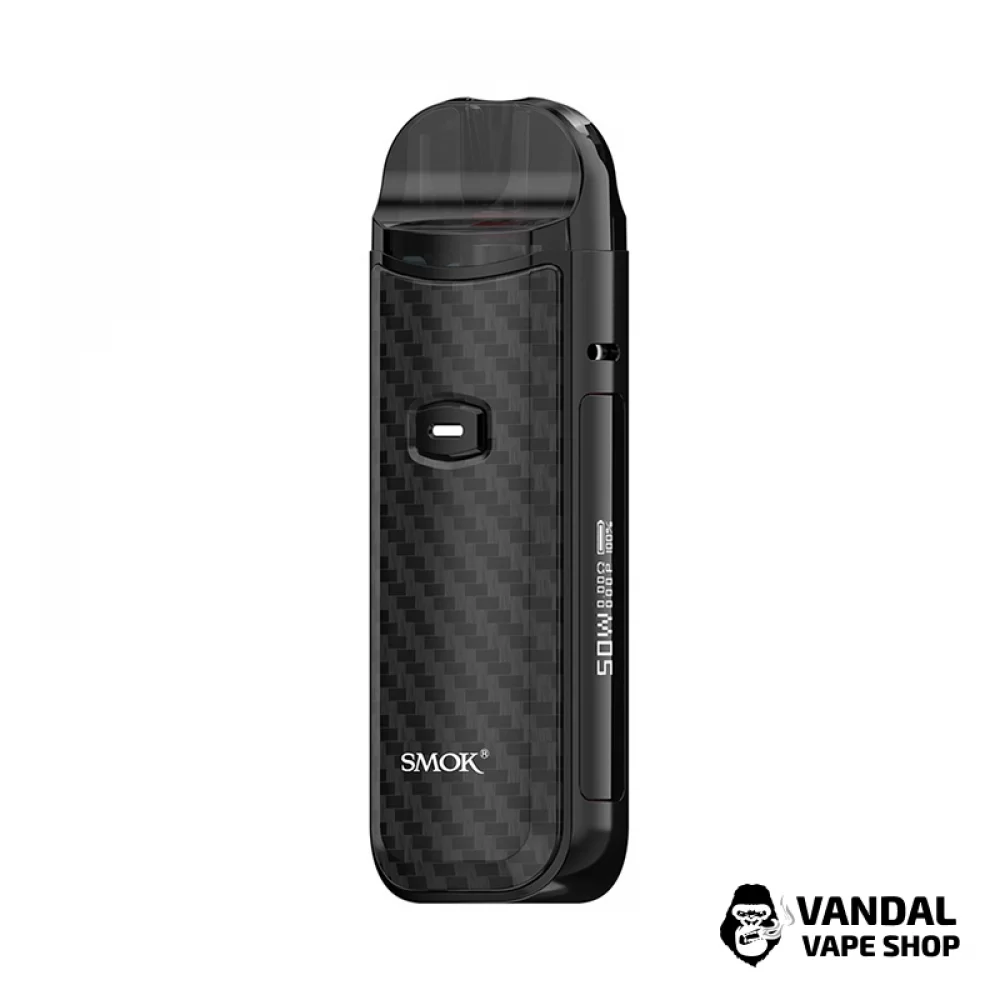 Pod-система SMOK Nord 50W Pod Kit (Original) в забарвленні "чорний карбон"