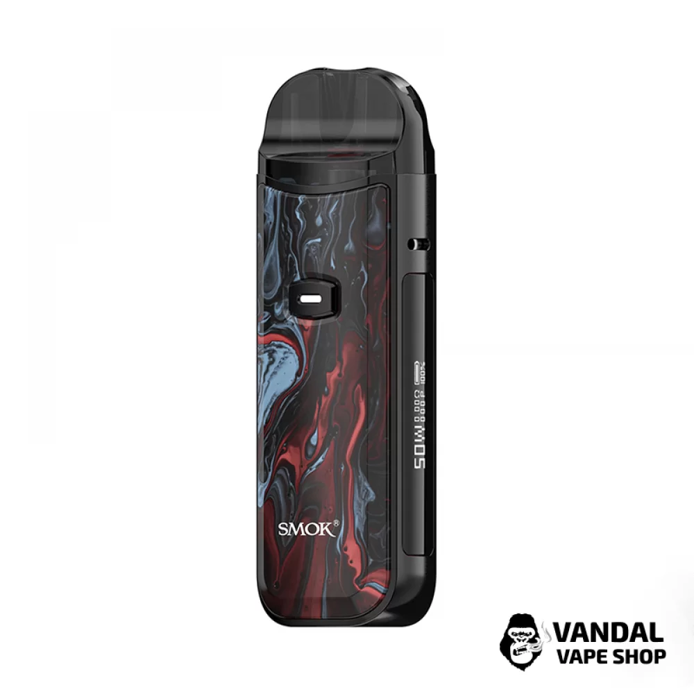 Pod-система SMOK Nord 50W Pod Kit (Original) в чорно-червоному забарвленні