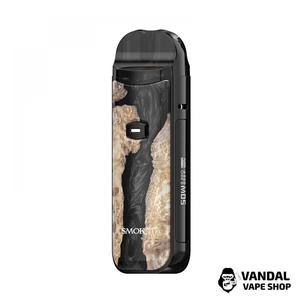 Pod-система SMOK Nord 50W Pod Kit (Original) в расцветке "черное дерево"