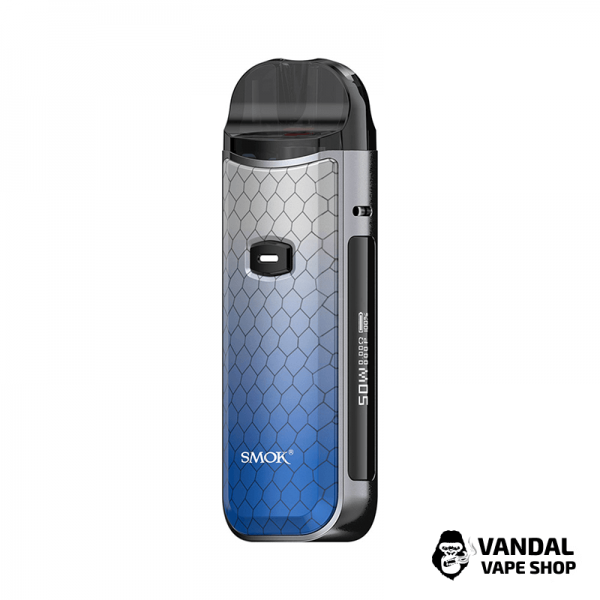 Pod-система SMOK Nord 50W Pod Kit (Original) в расцветке "сине-серая кобра"