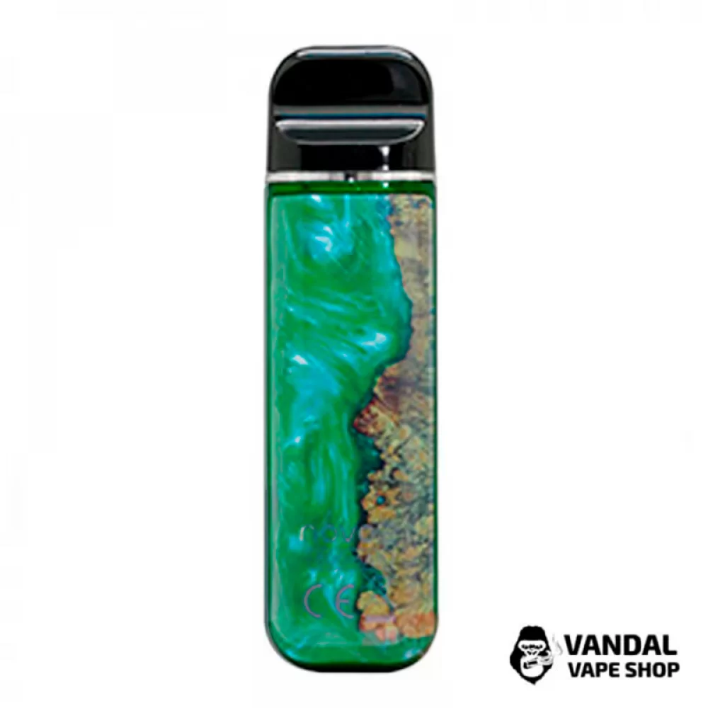 Smok Novo 2 Pod Kit (Original) в расцветке "Green Stabilizing Wood"