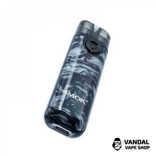 Pod-система Smok Novo 4 Mini Pod Kit в забарвленні "Fluid Black Grey"