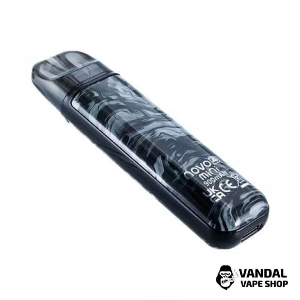 Pod-система Smok Novo 4 Mini Pod Kit в забарвленні "Fluid Black Grey"