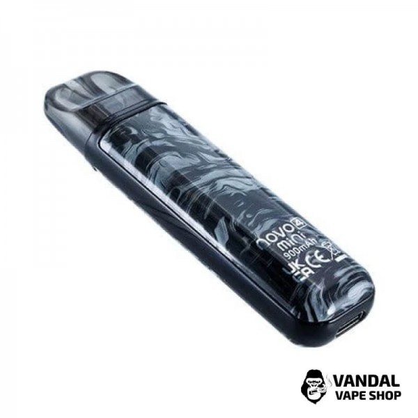 Pod-система Smok Novo 4 Mini Pod Kit в забарвленні "Fluid Black Grey"