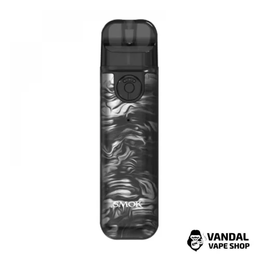 Pod-система Smok Novo 4 Mini Pod Kit в забарвленні "Fluid Black Grey"