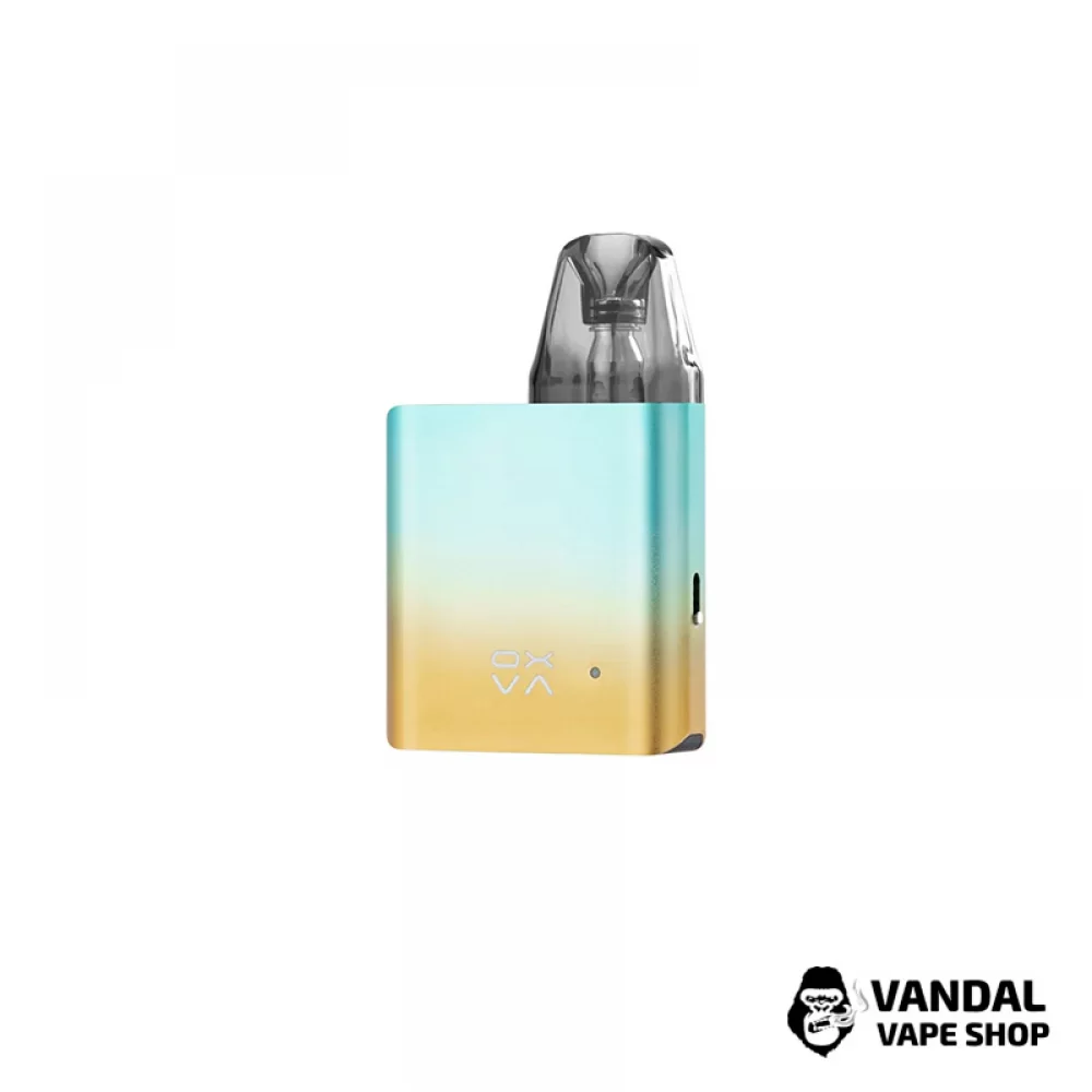 Pod-система OXVA Xlim SQ Kit в градиентном голубо-золотом цвете Pod-система OXVA Xlim SQ Kit в градиентном голубо-золотом цвете