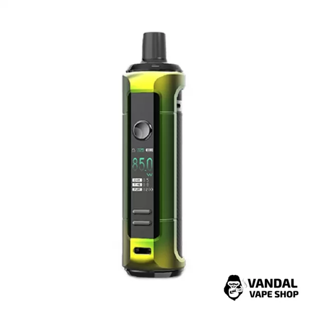 Оригинальная Pod-система Suorin Trident 85W Pod Kit 3000mAh в желто-зеленом цвете