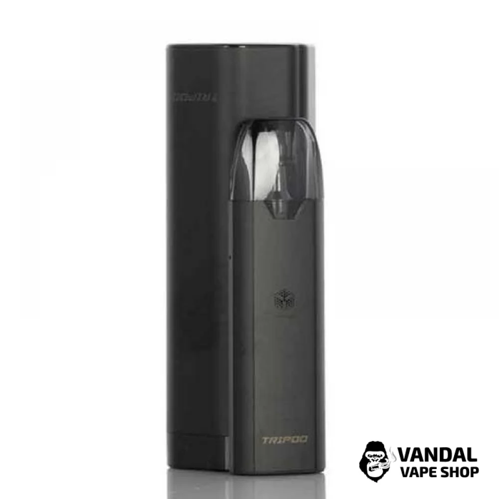 Pod-система UWELL Tripod PCC Kit 1000 mAh + 370 mAh в черном цвете