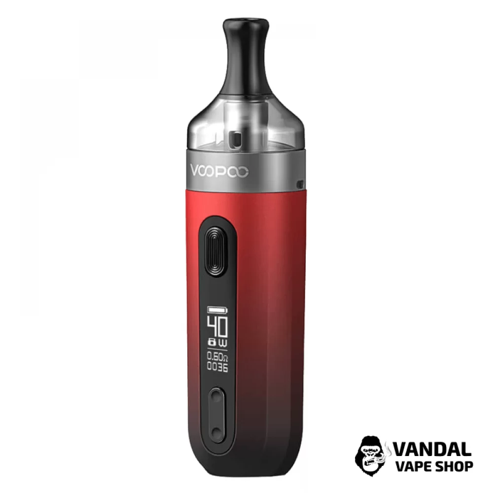 Pod-система VooPoo V.SUIT Pod Kit на 1200 мАч в красном цвете