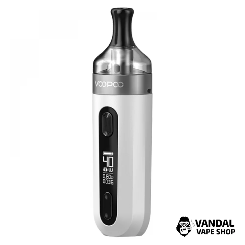 Pod-система VooPoo V.SUIT Pod Kit на 1200 мАч в белом цвете Pod-система VooPoo V.SUIT Pod Kit на 1200 мАч в белом цвете