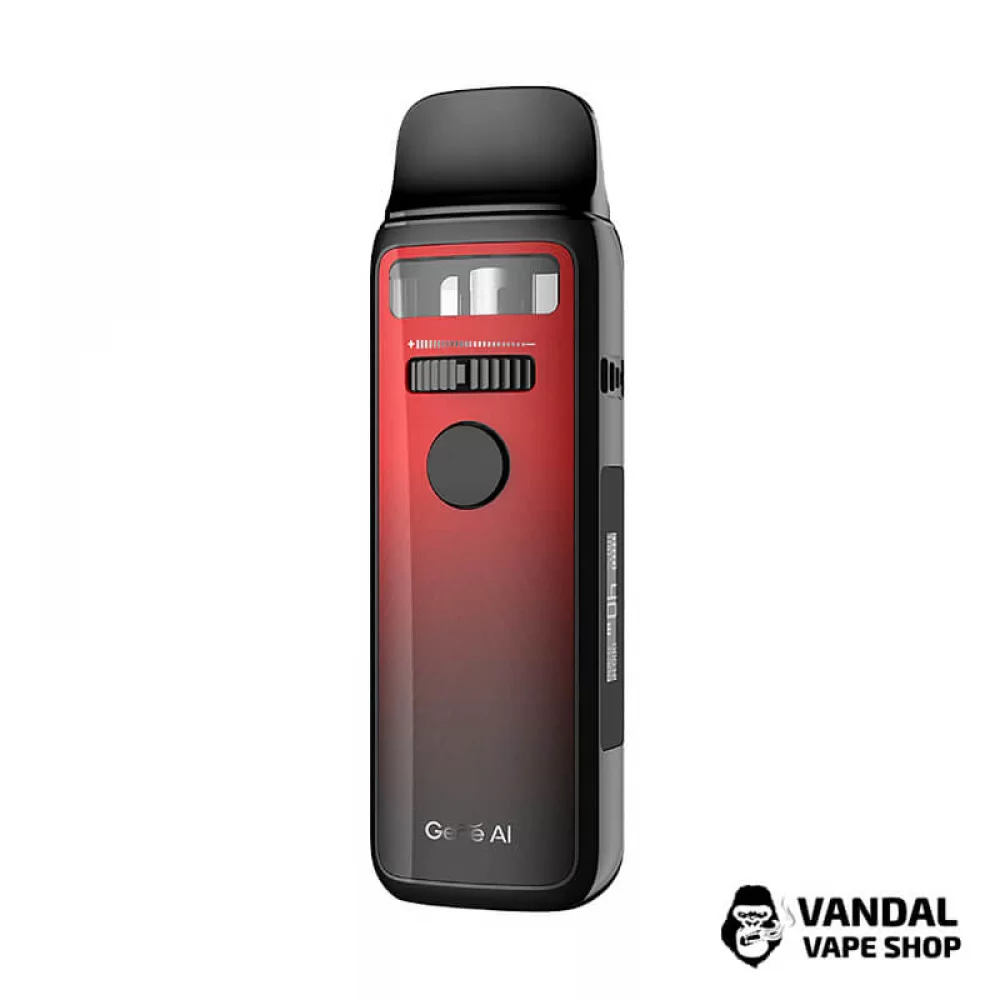 VooPoo Vinci 3 Pod Mod в градиентном красном цвете