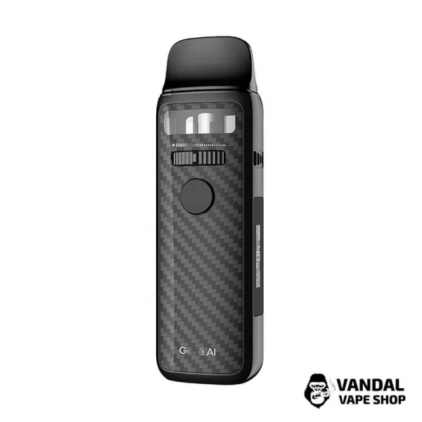 VooPoo Vinci 3 Pod Mod в черном карбоновом цвете