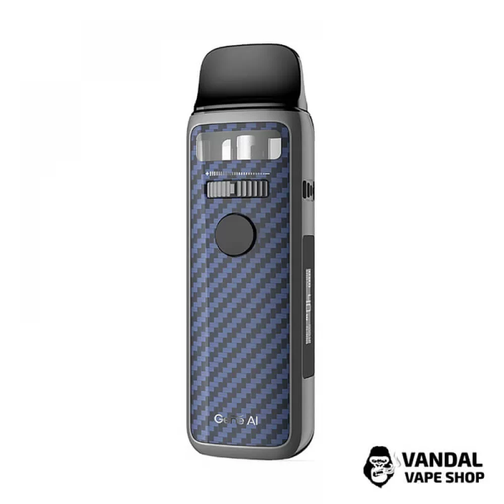 VooPoo Vinci 3 Pod Mod в синем карбоновом цвете VooPoo Vinci 3 Pod Mod в синем карбоновом цвете