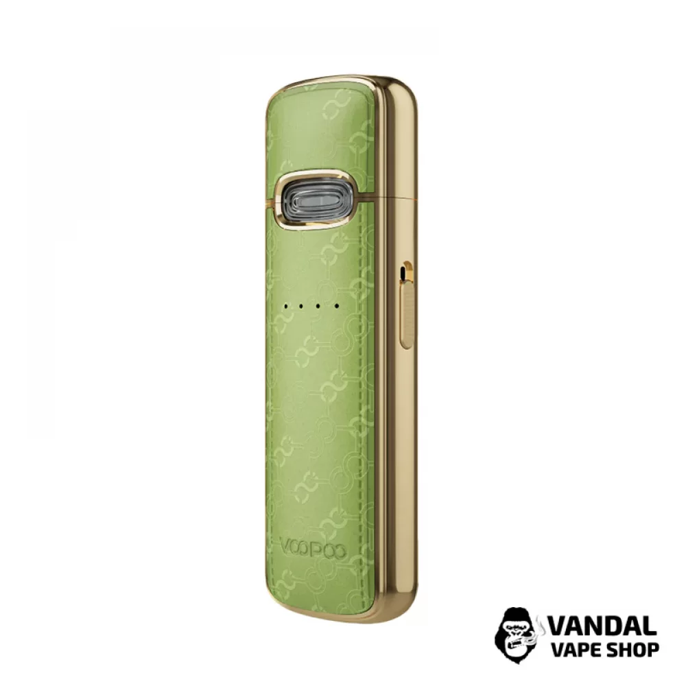 Pod-система VooPoo VMATE E в зелено-золотом цвете Pod-система VooPoo VMATE E в зелено-золотом цвете