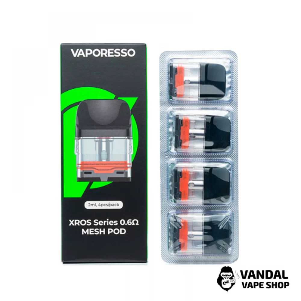 Змінний картридж Vaporesso XROS Mini 0.6 Ом, 2 мл Змінний картридж Vaporesso XROS Mini 0.6 Ом, 2 мл