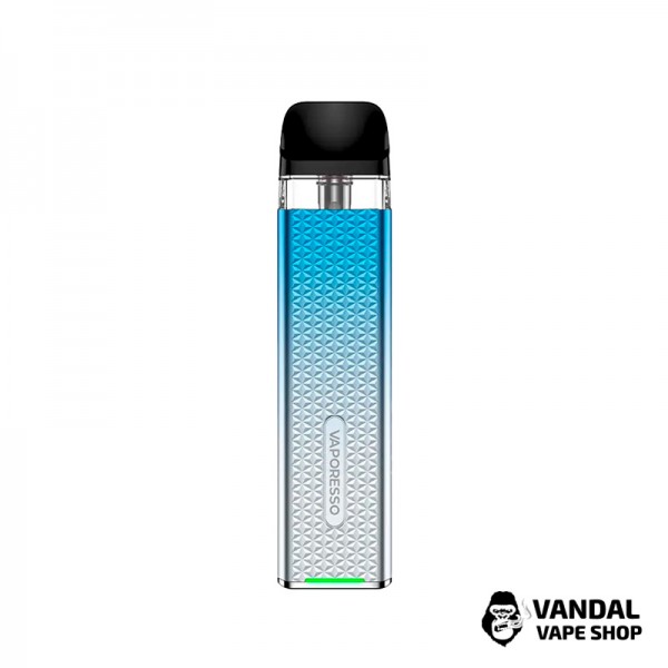 Pod-система Vaporesso XROS 3 Mini Pod Kit (Original) у градієнтному блакитному кольорі
