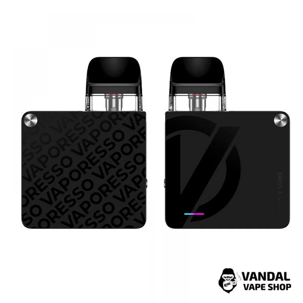 Оригинальный стартовый набор Vaporesso XROS 3 Nano Kit в черном цвете