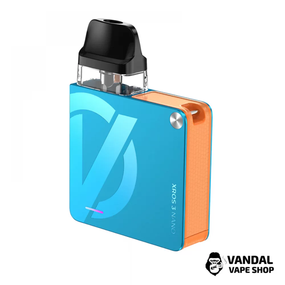 Оригінальний стартовий набір Vaporesso XROS 3 Nano Kit в блакитному кольорі