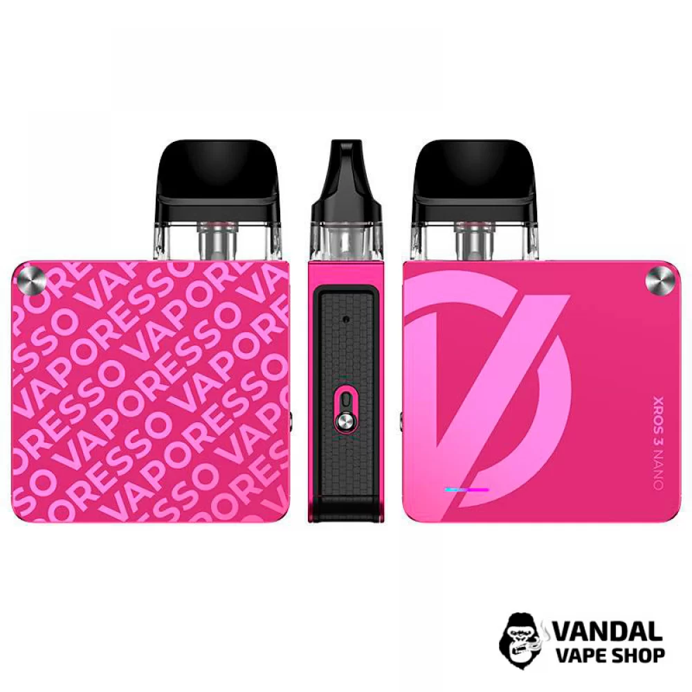 Оригінальний стартовий набір Vaporesso XROS 3 Nano Kit в рожевому кольорі