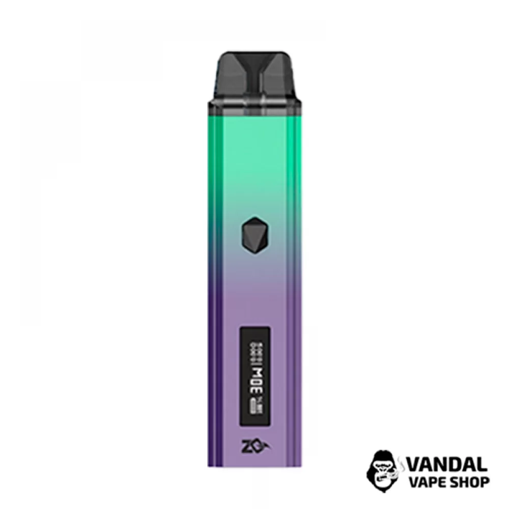 Оригинальная Pod-система ZQ Xtal Pro Pod Kit в фиолетово-зелёном градиенте