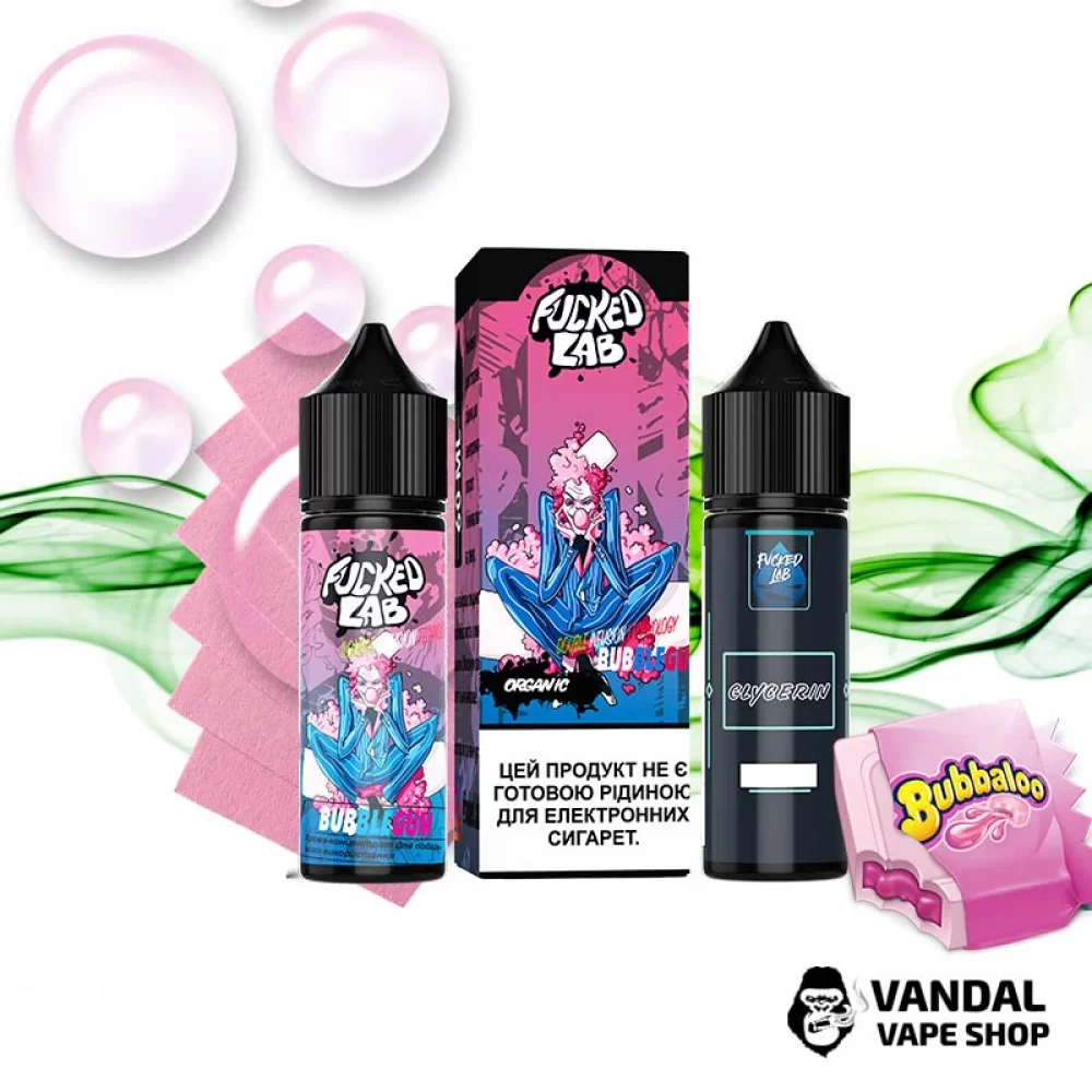 Набір для самозамісу Fucked Platinum 60 мл 3 мг зі смаком жуйки Набір для самозамісу Fucked Platinum 60 мл 3 мг зі смаком жуйки