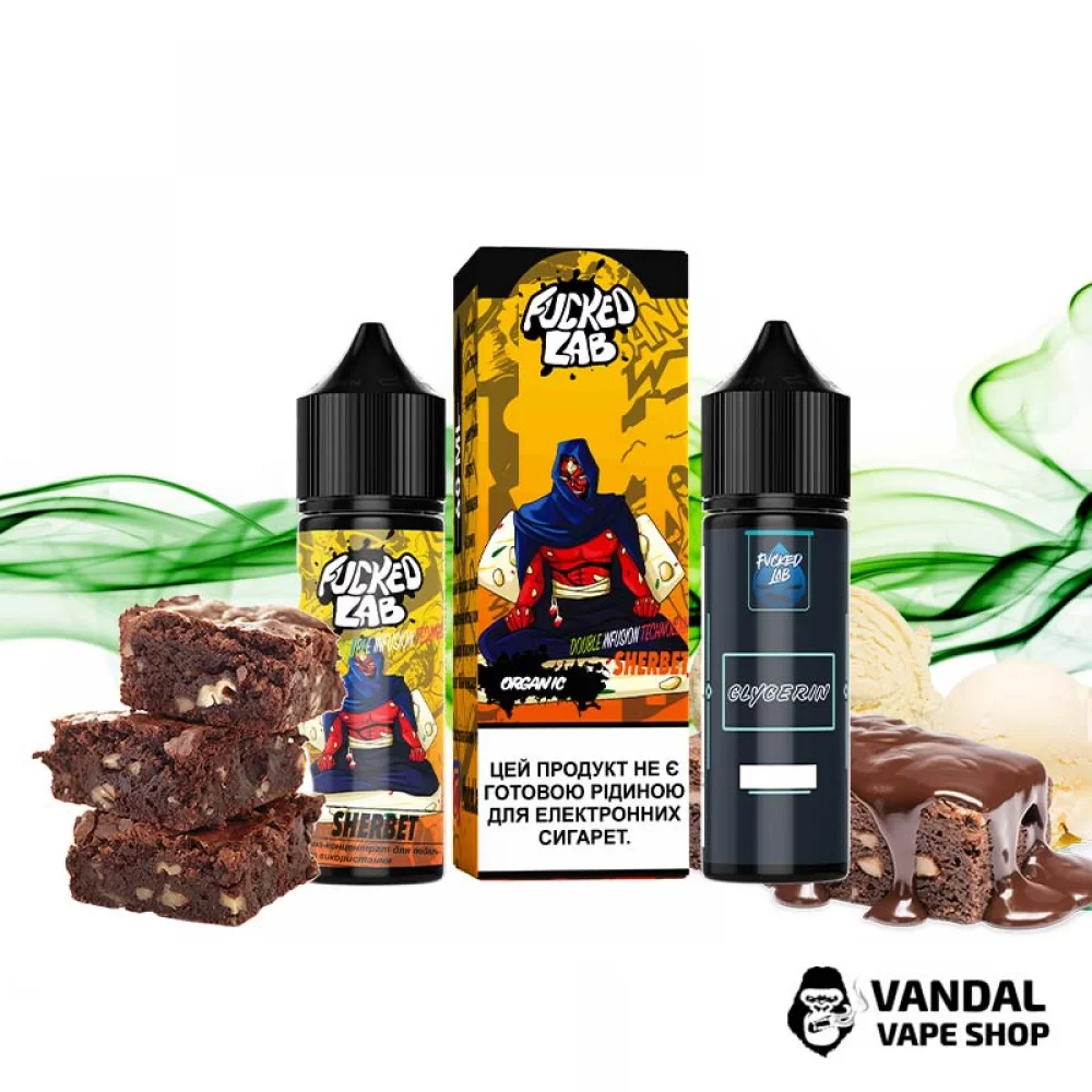 Набор для самозамеса Fucked Platinum 60 мл 3 мг со вкусом мороженого с печеньем Набор для самозамеса Fucked Platinum 60 мл 3 мг со вкусом мороженого с печеньем