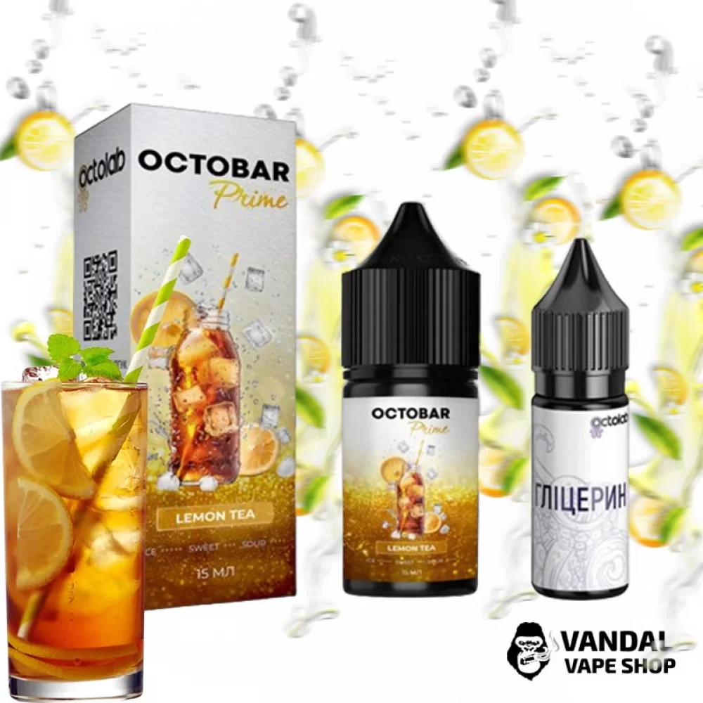 Набор для самозамеса Octobar Prime - со вкусом лимонного чая