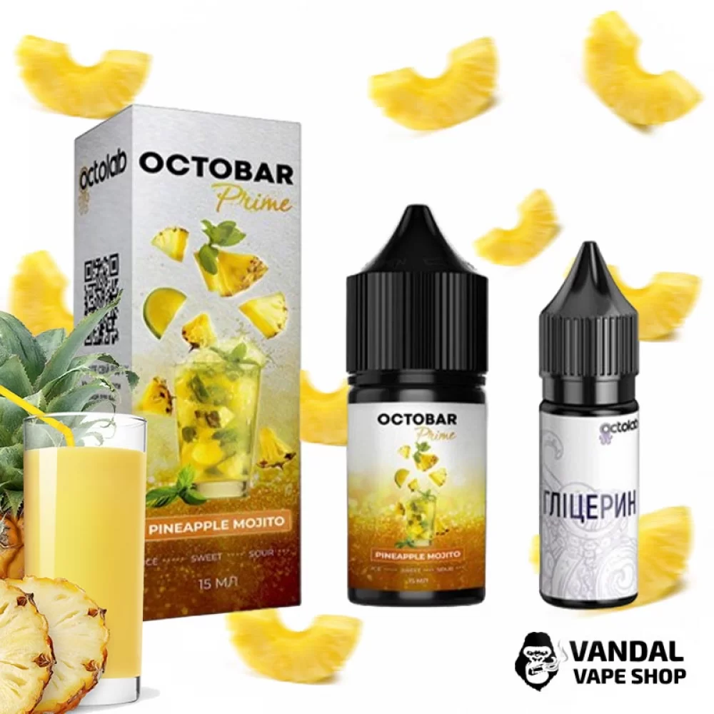 Набор для самозамеса Octobar Prime - со вкусом мохито с ананасом