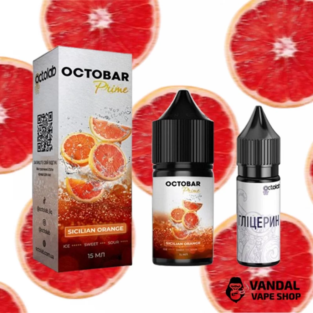 Набор для самозамеса Octobar Prime - с вкусом Сицилийского апельсина