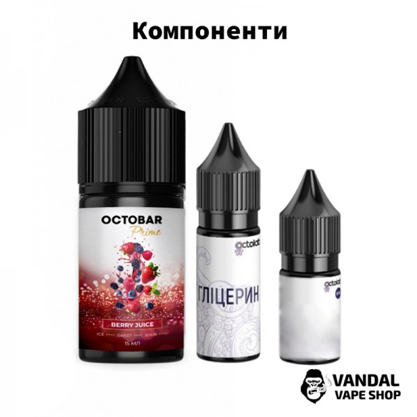 Набір для самозамісу Octobar Prime - зі смаком абрикосу з лаймом