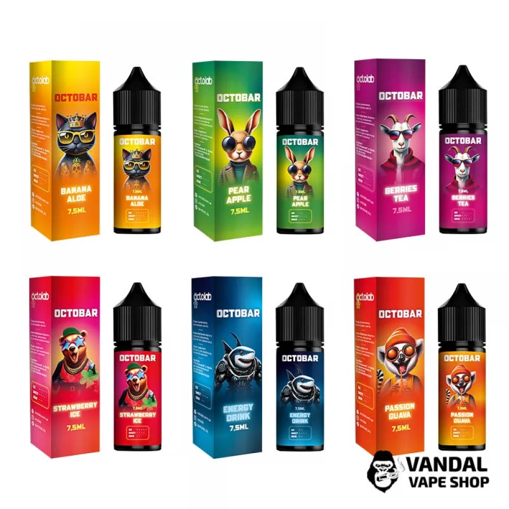 Набір для самозамісу OctoBar NFT Salt 15 мл Набір для самозамісу OctoBar NFT Salt 15 мл