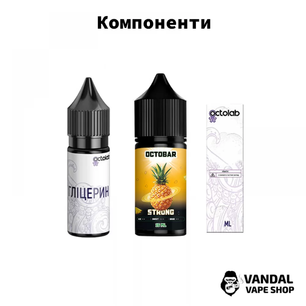 Набір для самозамісу OctoBar Strong 15 мл Набір для самозамісу OctoBar Strong 15 мл