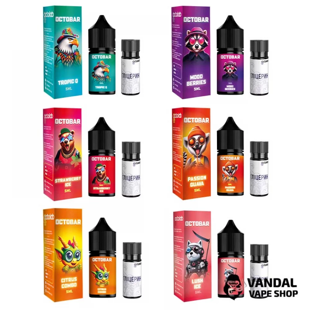 Набір для самозамісу OctoBar NFT Salt 10 мл