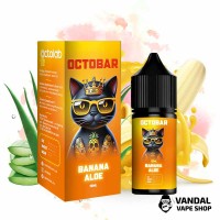 Наборы для самозамеса Octo Bar NFT Salt 30 мл 65 мг - Banana Aloe