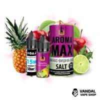 Наборы для самозамеса Aroma MAX Salt 30 мл 50 мг -  Pineapple Cherry Lime