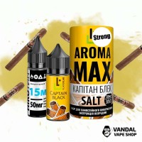 Набори для самозамісу Aroma MAX Salt Strong 30 мл 50 мг - Captain Black
