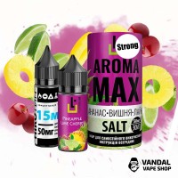 Наборы для самозамеса Aroma MAX Salt Strong 30 мл 50 мг -  Pineapple Cherry Lime