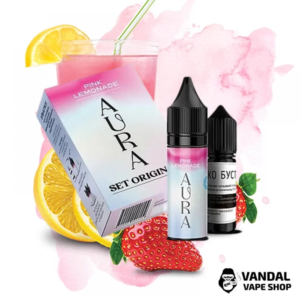 Набір для самозамісу Aura Original 15 мл 50 мг - зі смаком лимонаду.
