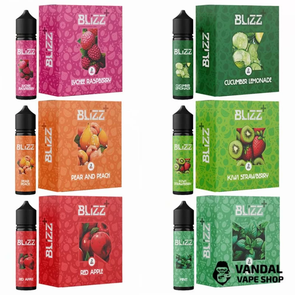 Набор для самозамеса Blizz Plus Organic 60 мл Набор для самозамеса Blizz Plus Organic 60 мл
