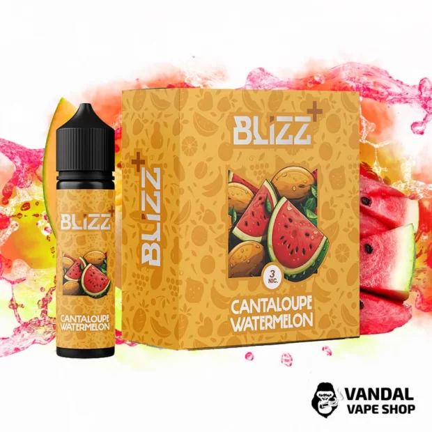 Набор для самозамеса Blizz Plus Organic 60 мл 3 мг со вкусом арбуза и дыни